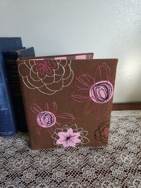 Hallmark Embroidered Notebook Agenda - 6 Ring Binder